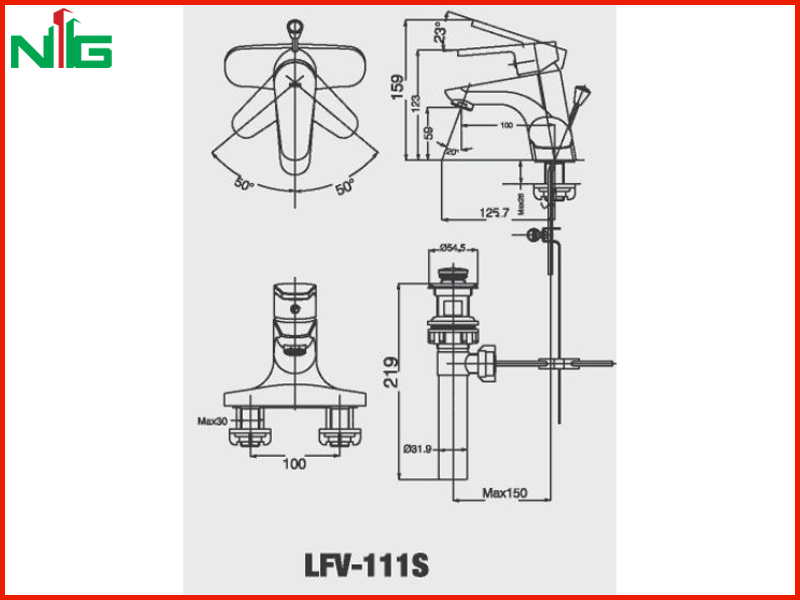 ban-ve-ky-thuat-voi-lavabo-nong-lanh-inax-lfv-111s