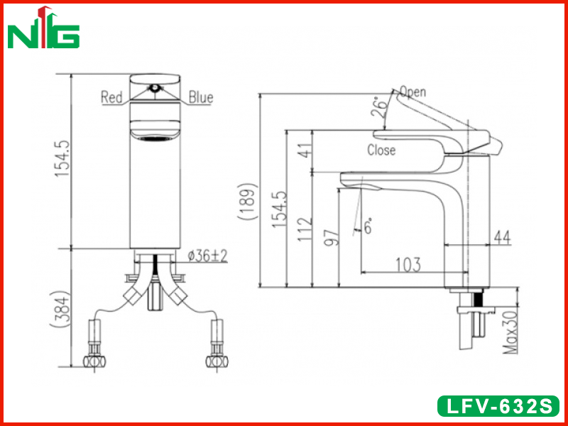 ban-ve-ky-thuat-voi-lavabo-nong-lanh-inax-lfv-632s